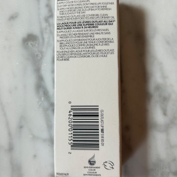 NEW Outlast All-Day Lip Color with Topcoat in color 507 - Ever Red-Dy Red 24 NIB - Picture 2 of 5